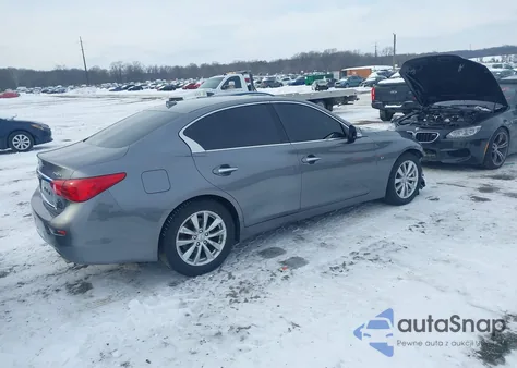 2015 Infiniti Q50 from USA, damaged, VIN JN1BV7ARXFM413273